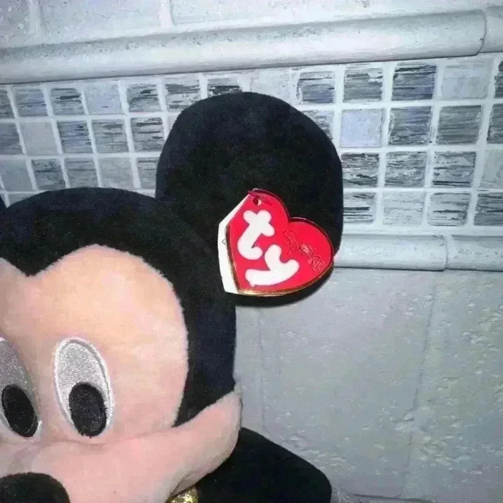 Ty Beanie Buddy Mickey Mouse Plush Toy One Size Black Red